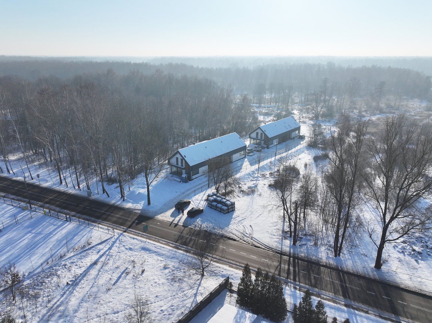 Kameralna inwestycja domów przy ul. Matarewicza w Ossowie